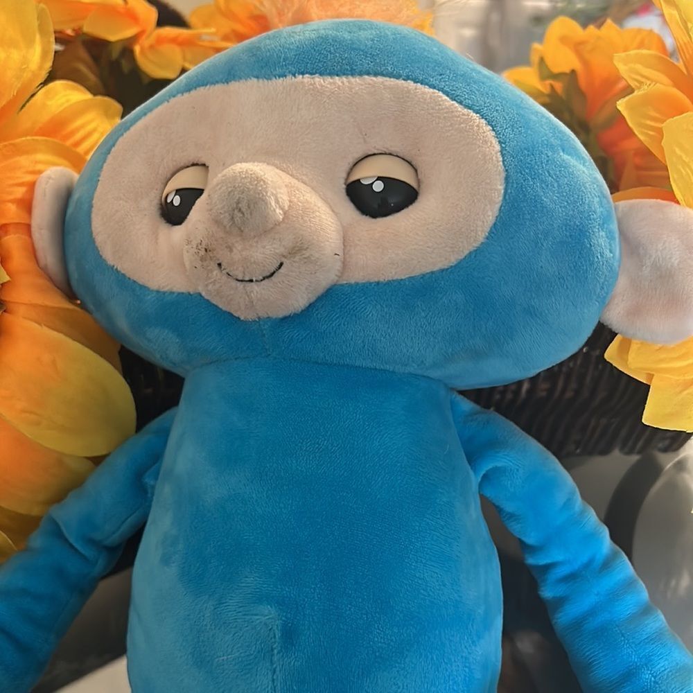 WowWee 20” Fingerlings Boris Hugs - Blue Monkey - Picture 2 of 5